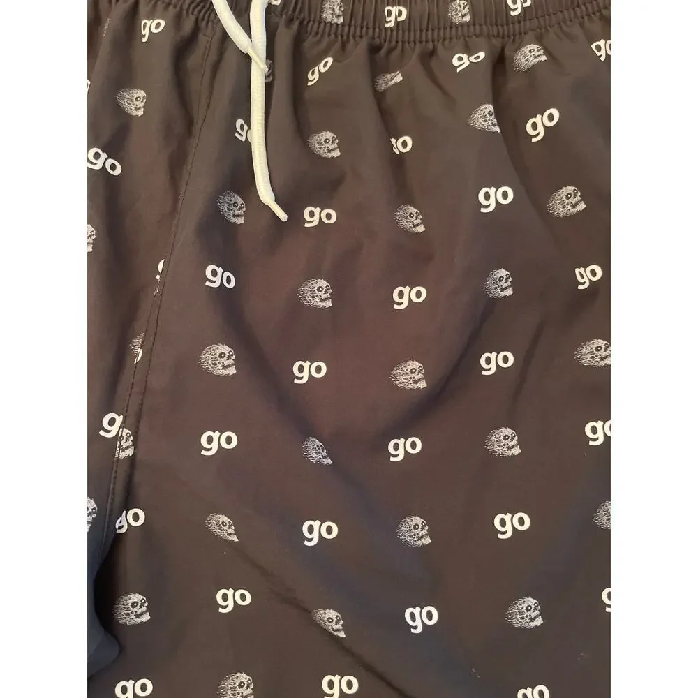 GoPuff liquid death trunks medium